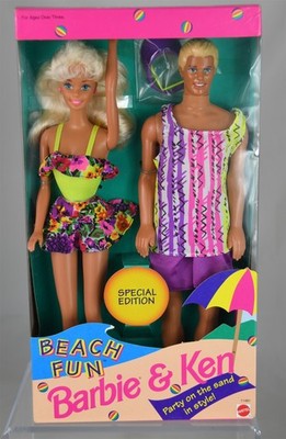 Barbie and Ken Beach Fun Special Edition Limited Edition 1993 NRFB