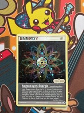 Regenbogen-Energie Reverse 81/92 ex Legend Maker deutsch Pokemon Karten EX