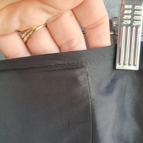 Dries Van Noten Skirt Sz 38 Black Satin Midi Pleated Lagenlook Layering Piece - Picture 7 of 15