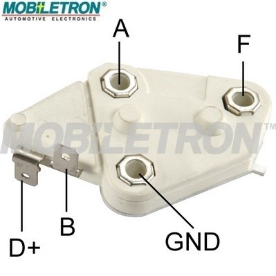 MOBILETRON VR-VN001 Régulateur D'alternateur 14V – Compatible Ford Focus, Mondeo Et Jaguar X-Type – Pièce De Rechange Fiable
