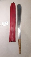Vintage African Handmade Maasai Warrior Tribal Hunting Knife Machete Sword 