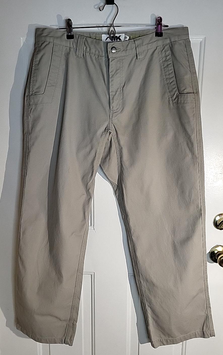 Mountain Khakis Signature Men's Pants 38x32 Tan Cotton Canvas Casual NWOT