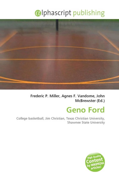 Frederic P. Miller (U. A.) | Geno Ford | Taschenbuch | Englisch (2026)-image