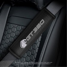 Cobra Gt350 Shelby - 2pc Made-to-order Woven Fiber Leather Seat Belt Pad Cover