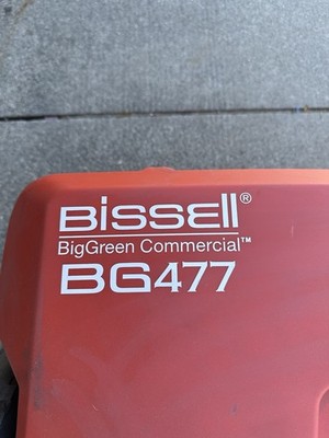 BISSELL 31  Triple Brush Walk Behind Sweeper Manual, 1.76 Cu Ft Capacity BG-477
