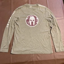 Spartan Craft Men’s Large Green  Long Sleeve T-Shirt Spartan Race