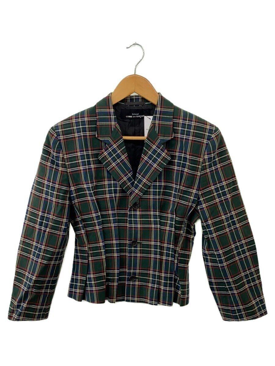 Giacca COMME des GARCONS altra cotone GRN check usata