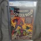 AMAZING SPIDER-MAN  #40  (1966) CGC 5.5  CR/OW PGS   ORIGIN OF GREEN GOBLIN