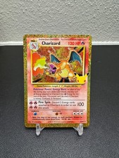 Pokemon TCG Base Set 1st Edition Charizard 4/102 - 30th anniversary edition