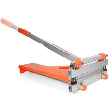 13" Pro. Vinyl Floor Cutter-No Dust,No Noise,No Electricity. Multi-Angle Cuts...