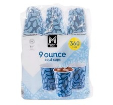 Member's Mark Printed Paper Bath Cold Cup 9 Oz., 360 Ct. FREE SHIPPING