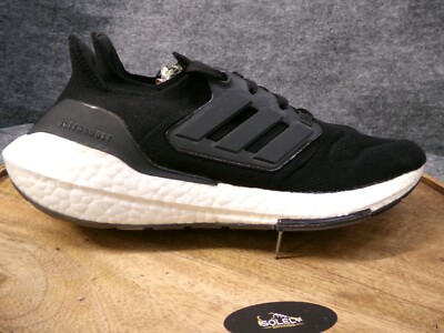 Adidas Womens UltraBoost 22 GX5591 Black White Running Shoes Sneakers Size 9 US