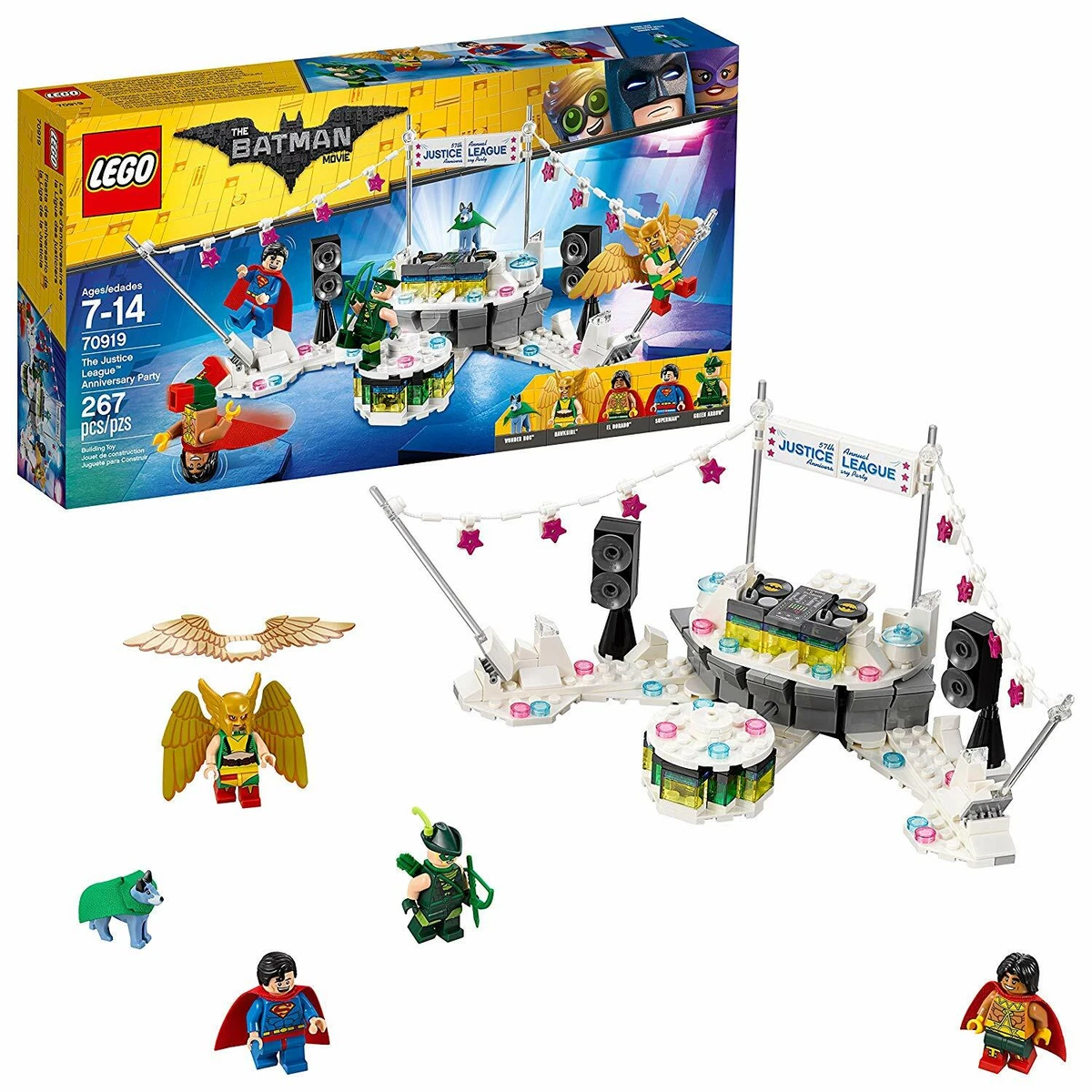 LEGO BATMAN MOVIE DC The Justice League Anniversary Party 70919 267 Piece