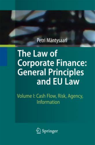 Thumbnail - The Law Of Corporate Finance: General Principles And Eu Law Volume I:
