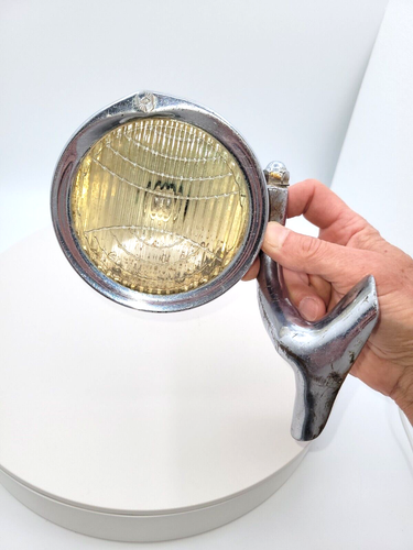 Rare pair of vintage 1929-30 Nash car cowl lights - Picture 12 of 24