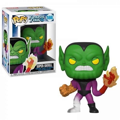 FUNKO POP Fantastic Four 4 - Super-Skrull Bobble-Head Vinyl NEU 566