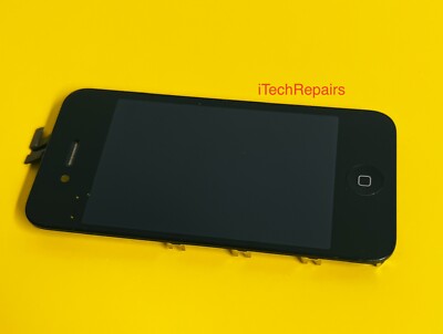 Apple iPhone 4S LCD GENUINE ORIGINAL Used GRADE A- B+!! GENUINE with HOME BUTTON
