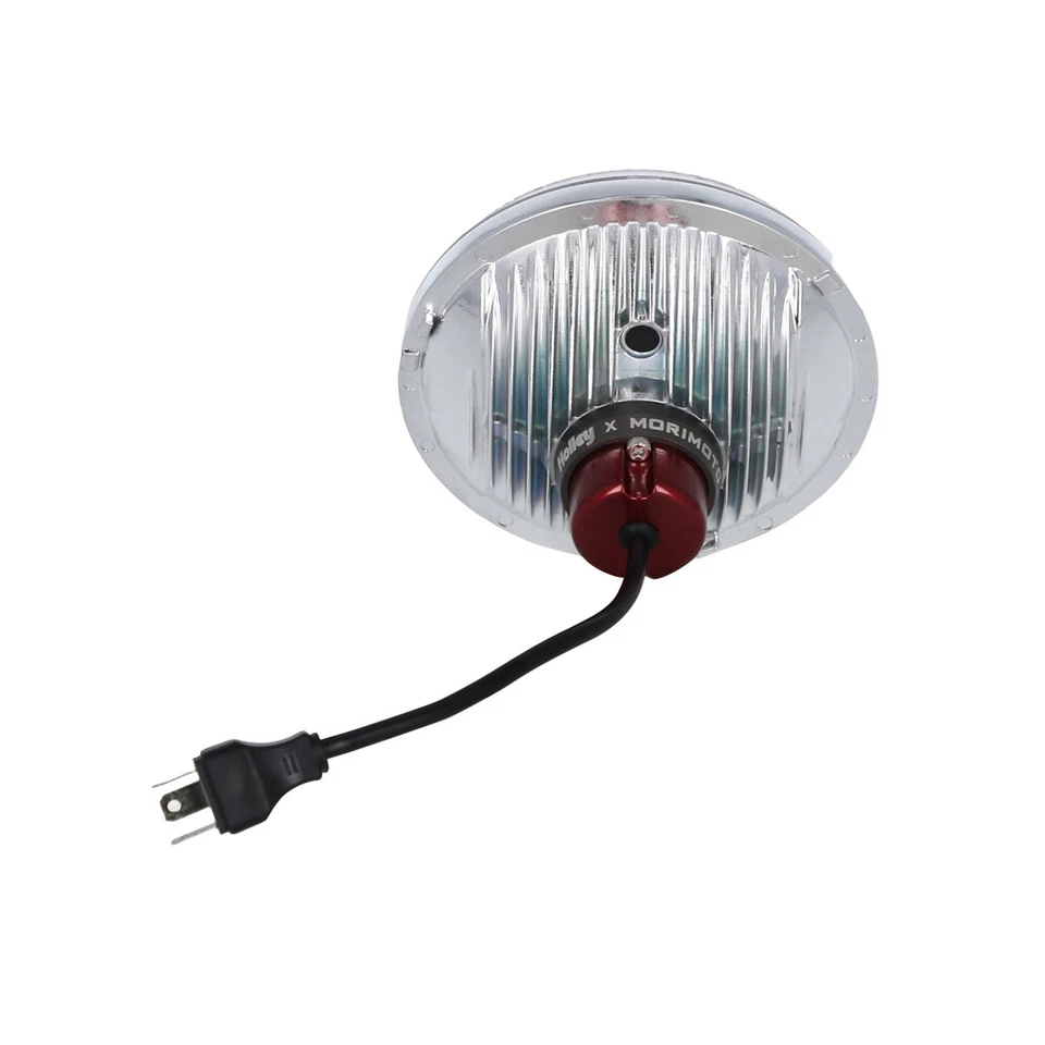 Holley Headlight RetroBright 7 英寸现代白色单人野马 1965 - 1968/ 1970 - 1973 — 第 4/4 张图片