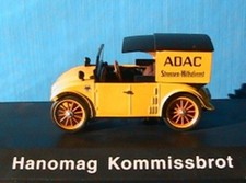 Hanomag Kommissbrot Adac Schuco 02971 1/43 Die Cast New Yellow