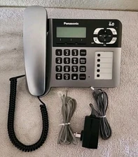 Panasonic KX-TG1061 Corded Telephone  Answering Machine With Power Adapter 