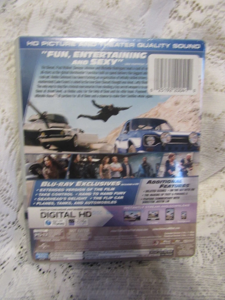 FAST & FURIOUS 6 BLU-RAY EXTENDED EDITION New SteelBook edition - Image 4 of 4