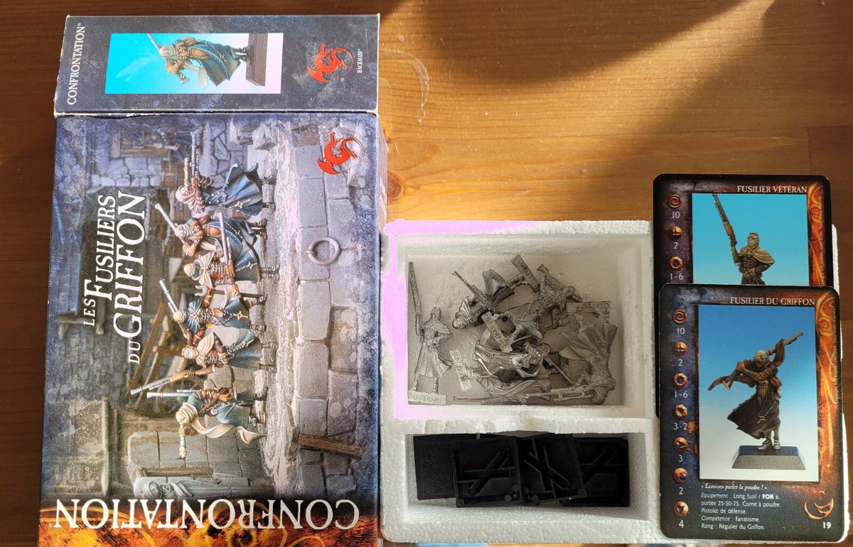 NEW Sealed Rackham Confrontaton FRMETR01 Arbalétrer Déserteur FRENCH