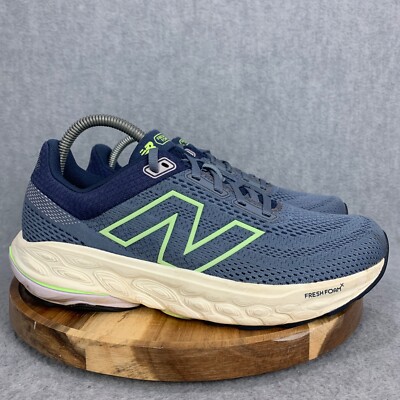 New Balance Fresh Foam X 860v14 Shoes Mens Size 7.5 Blue Sneakers Running Gym