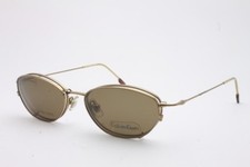 VINTAGE CALVIN KLEIN 288 573 EYEGLASSES WITH SUN CLIP SIZE: 52-18-135