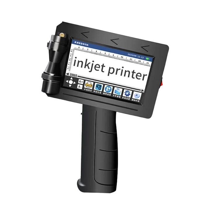 Portable Handheld Inkjet Printer for Date Label Coding and Product Marking-image