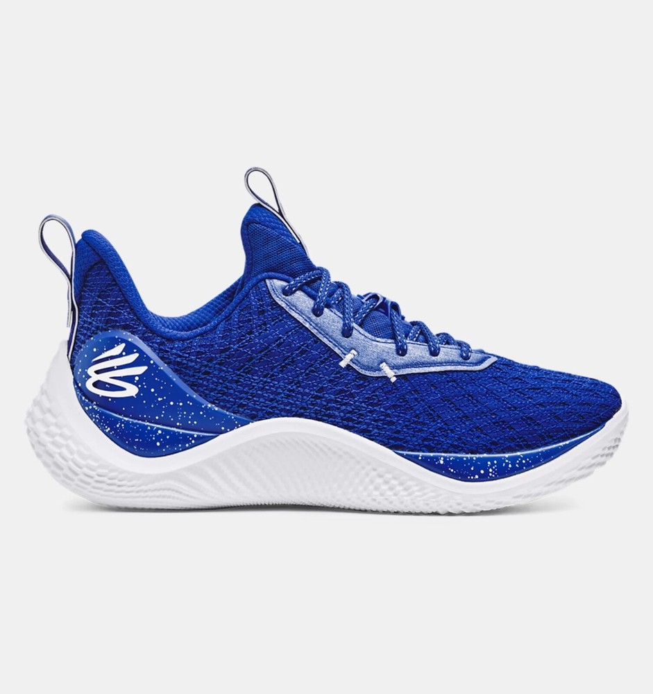 Mens Under Armour Team Curry 10 Basketball Shoes Size 13 Blue White 3026624 401