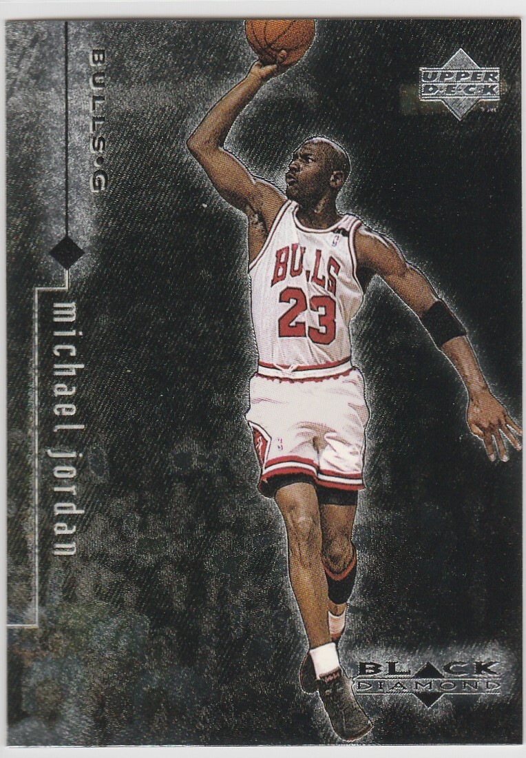 1998-99 Upper Deck MICHAEL JORDAN #8 Black Diamond Bulls HOF