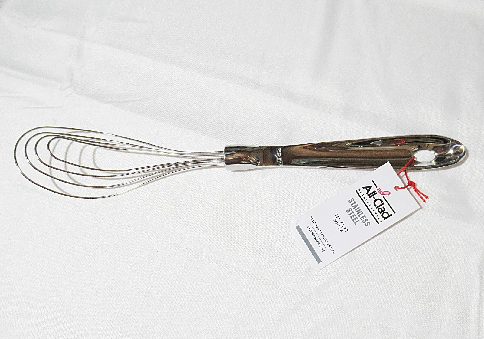 All-Clad T-134 Specialty Stainless Steel 13 inch Flat Whisk BRAND NEW WITH TAG
Opens in a new window