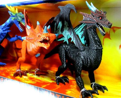 Figurine Articulée Dragon Mythical Toys - Jouet D'action Pour Enfants Filles Et Garçons 4 Ans Et Plus, En PVC