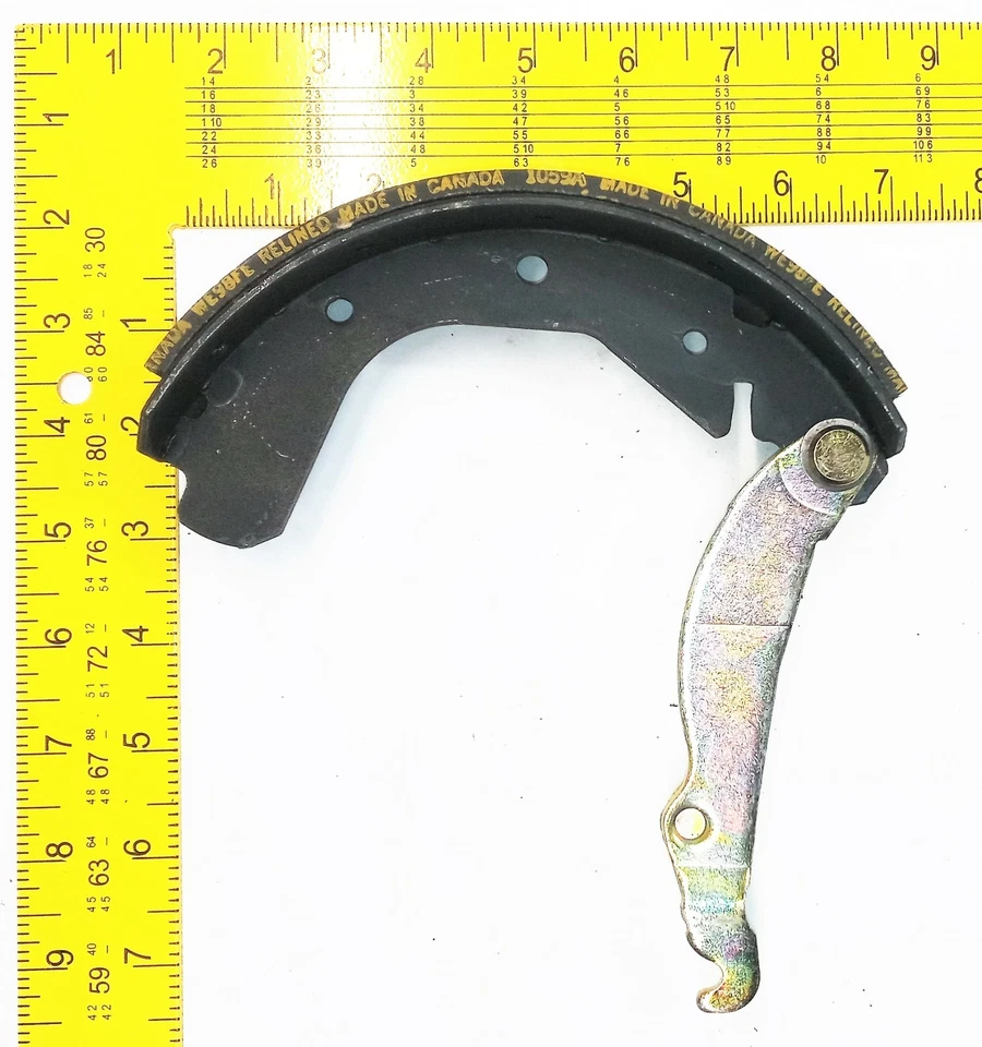 Zapatas de freno Wagner re-forradas PAB594 NOS Foto 3 de 3