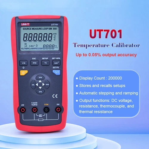 UNI-T UT701 Single Function Temperature Calibrator 6-digit Display DC Voltage✦Kd - Bild 4 von 4