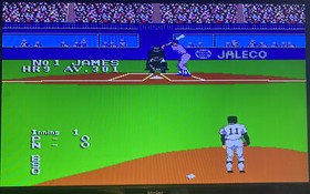 Bases Loaded 2 Second Season (NES) Tested Working