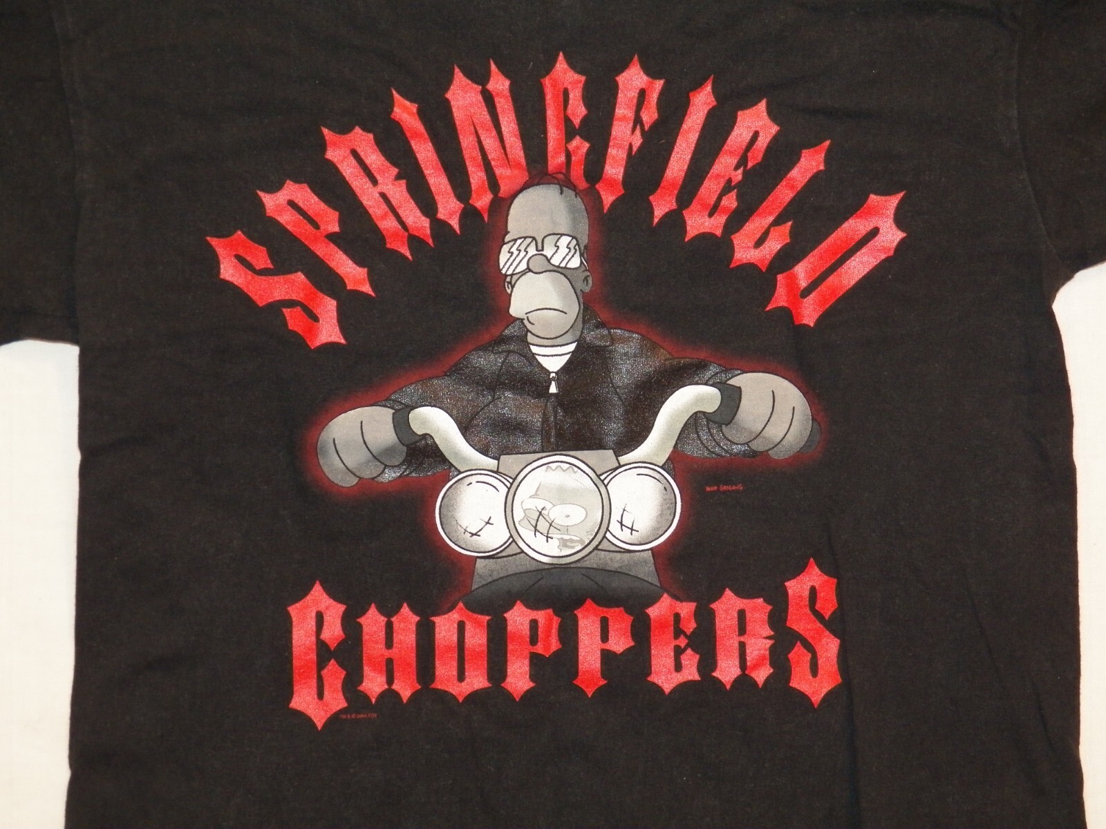 Homer Simpson Motorcycle Springfield Choppers Bla… - image 3