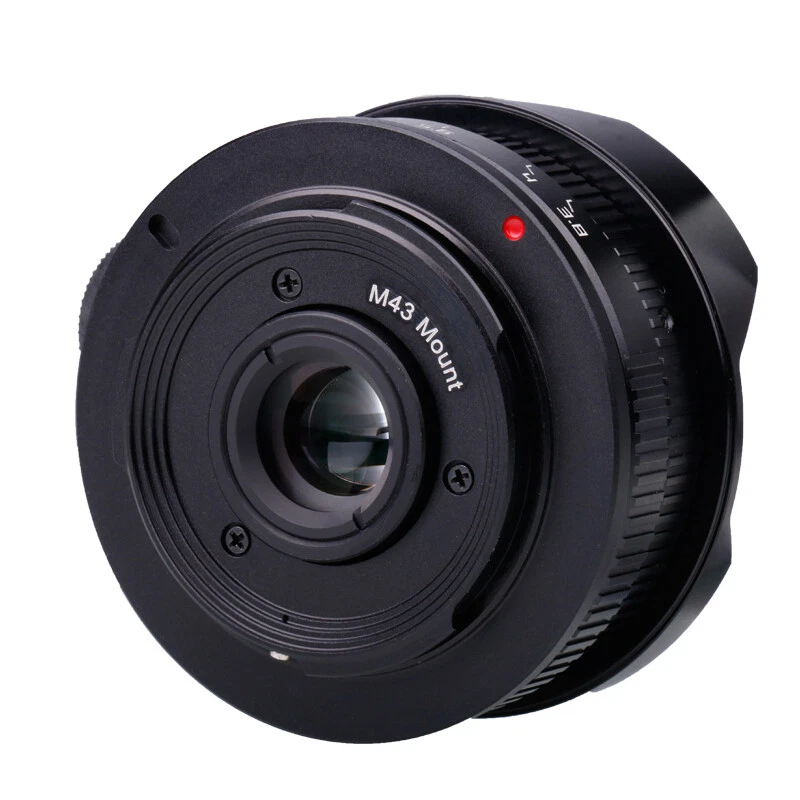 8mm F3.8 180° Wide Angle Lens For Micro M4/3 MTF PEN F E-M1 II E-M5 GH5 G7 - Image 3 of 4