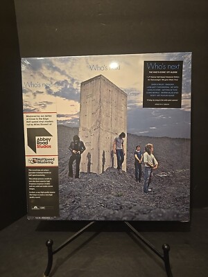 THE WHO WHO'S NEXT 180-GRAM VINYL HALF-SPEED MASTERED NEW SEALED