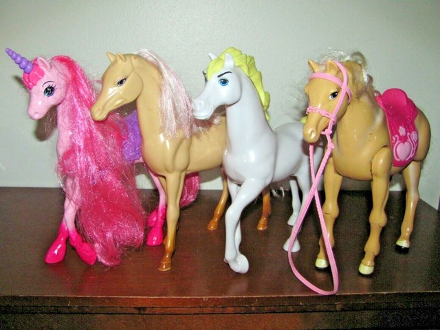 mattel walking horse