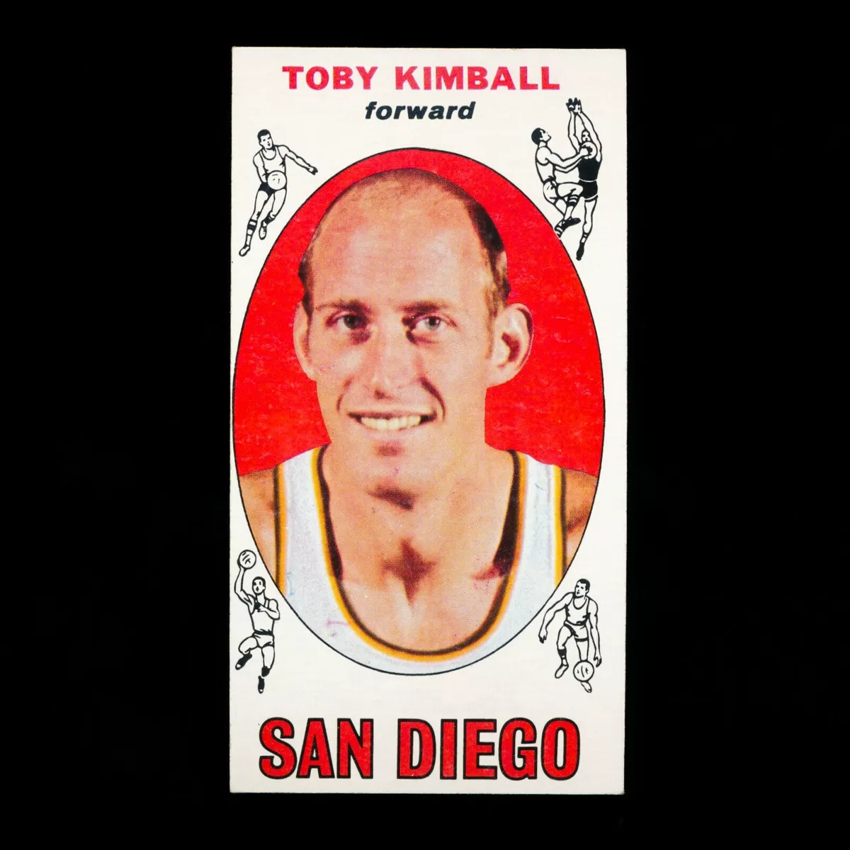 TOBY KIMBALL 1969 TOPPS BASKETBALL #39 Nice Condition SET BREAK San Diego