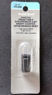 Archer / Radio Shack 276-2838 74HCT161 (Harris CD74HCT161E) 4-Bit Binary Counter