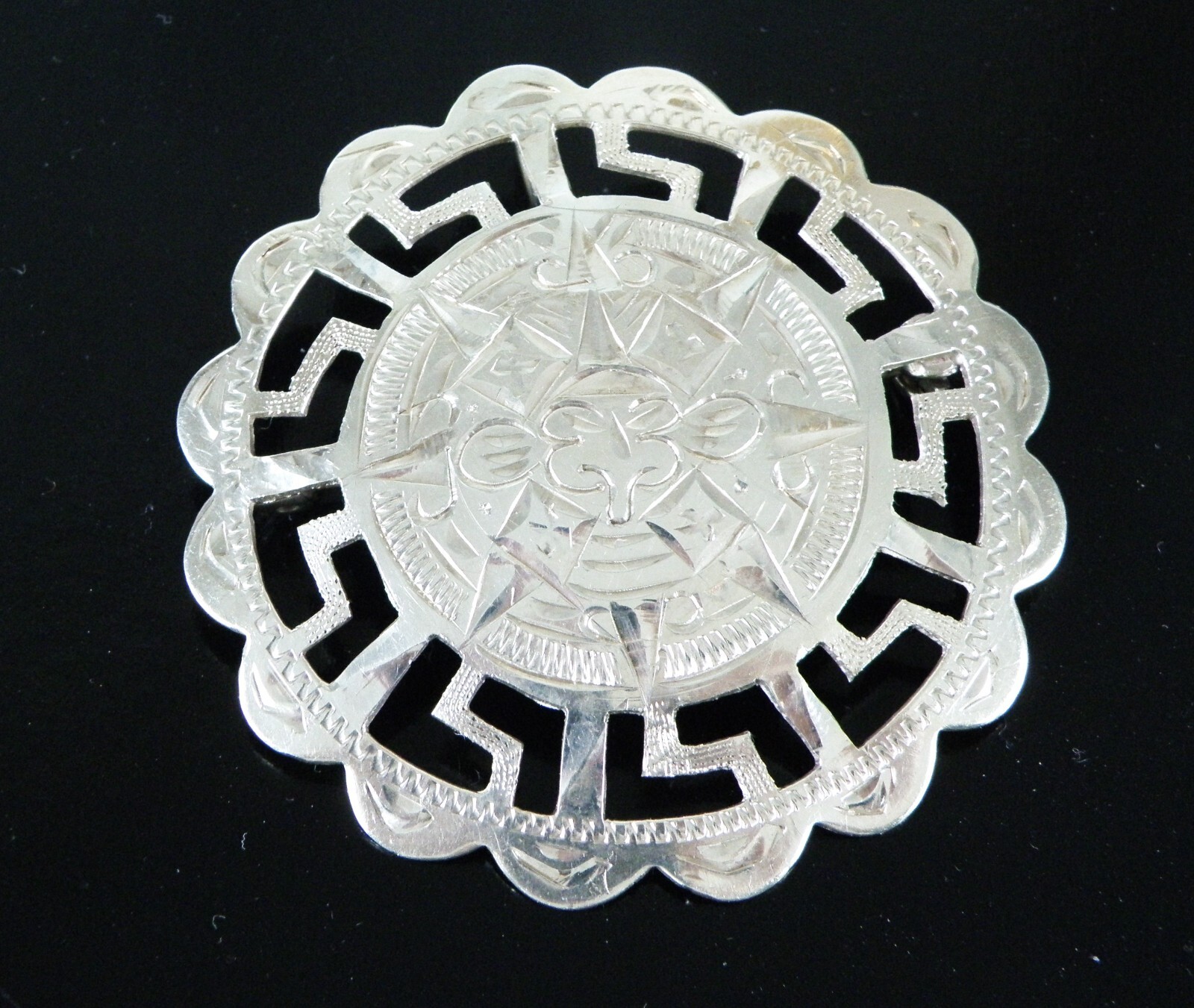 Vintage Taxco Mexico Sterling Silver 925 Plata De… - image 2