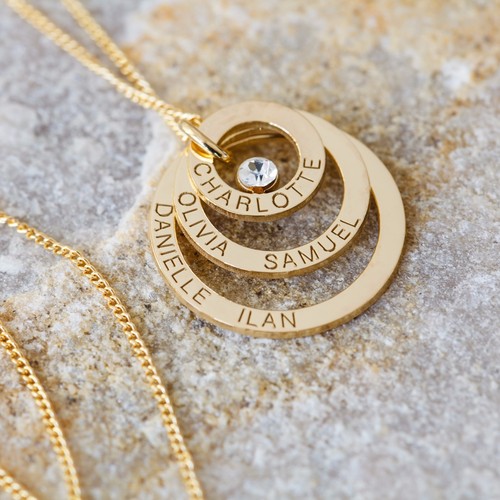 9ct Yellow Gold Plated Personalised 