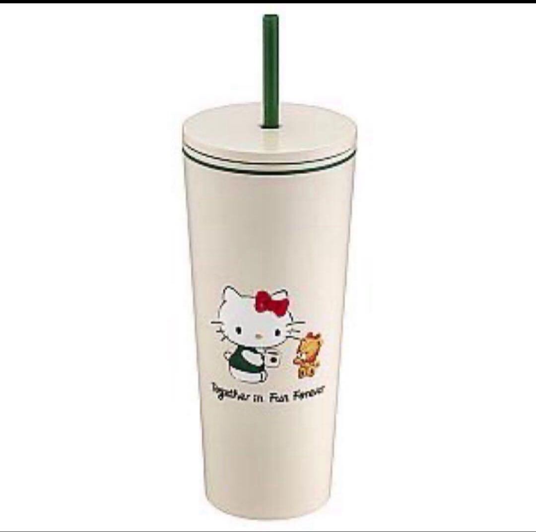 Starbucks×Hello Kitty ステンレスボトル 591ml Starbucks x