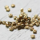 30 Pieces Raw Brass Puff Square Spacer - 3.5x2.2mm (CW-4284C)