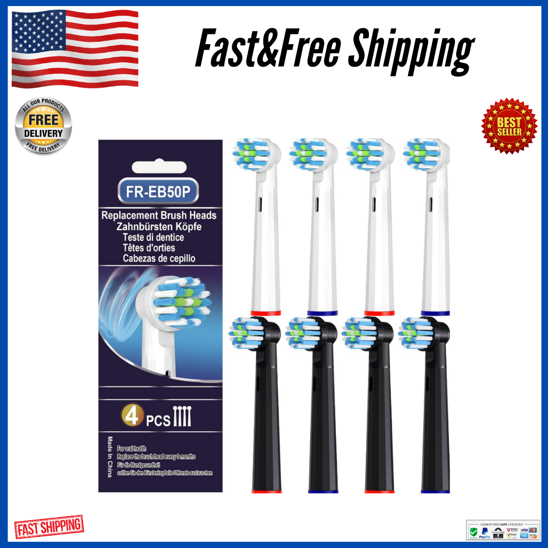 Replacement Toothbrush Heads for Oral B Pro 1000 Replacement Heads ...