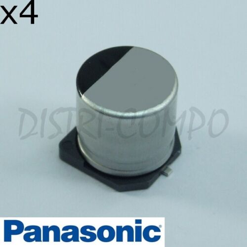 Condensateur 220µF 35V 105° SMD Panasonic FK 8x10.2 EEEFK1V221P (lot de 4)