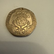 20 Pence Coin Queen Elizabeth Ii