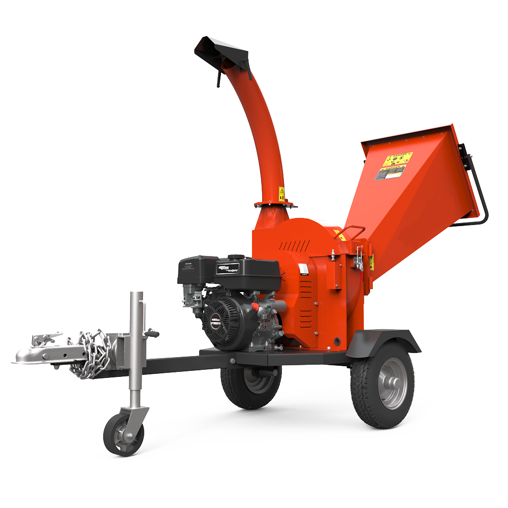 NEW 15HP ROAD TOWABLE PETROL WOOD CHIPPER TIMBER WOODCHIPPER SHREDDER